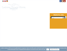 Tablet Screenshot of lagunapalacehotel.it